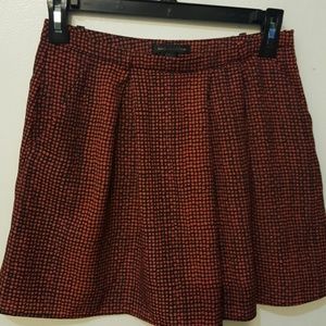 MNG Collection red mini skirt